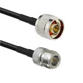 Cabo Pigtail Rgc58 10 Metros Com Conector N Macho x N Fmea