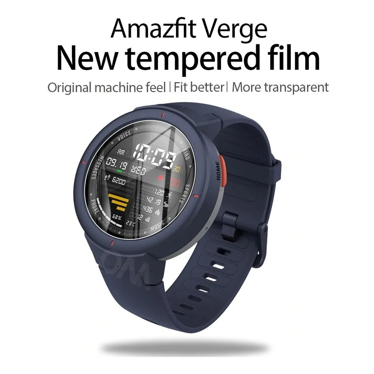 Pel cula Vidro Temperado Para Rel gio Amazfit Verge Lite